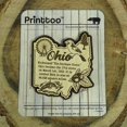 thumbnail image 1 of USA Ohio State Map Wooden Magnet Souvenir Fridge Magnet Gift, 1 of 4