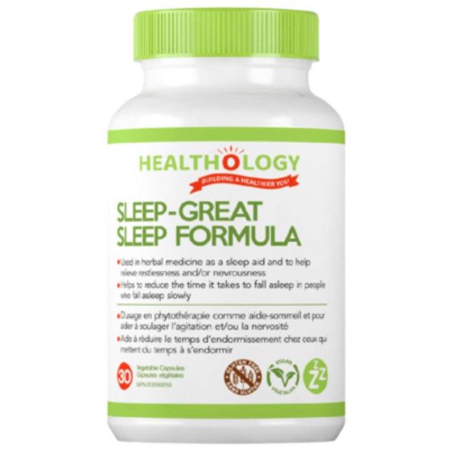 Healthology - Healthology Sleep Great, 30 Capsules | Multiple Options