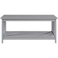 thumbnail image 4 of Convenience Concepts Mission Coffee Table in Gray Wood Finish, 4 of 8