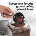 thumbnail image 4 of Hamilton Beach The Scoop Cafetière à Portion Individuelle, Acier Inoxydable, 4 of 7