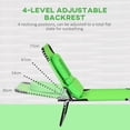 thumbnail image 4 of Outsunny 2PCS Adjustable Outdoor Lounge Chair, Garden Folding Chaise Lounge, 4 of 10