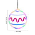 thumbnail image 3 of Plastic Decorative Lights Christmas LED Neon Lights 21x19cm USB Powered Hanging Lamp for Room Decor 1Pcs Rkxzt, 3 of 6