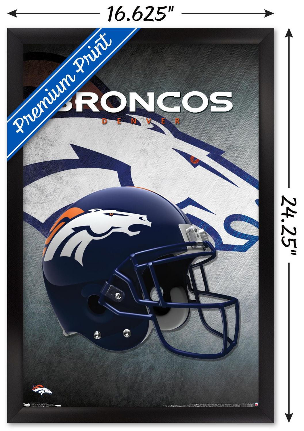 NFL Denver Broncos - Helmet 16 Wall Poster