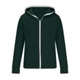 thumbnail image 2 of TIMIFIS Men's Zipper Hoodie Sweatshirt Jacket Fall Fashion Solid Lightweight Long Sleeve Jacket with Pockets, 2 of 5