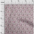 thumbnail image 2 of oneOone Polyester Spandex Pink Fabric Floral Sewing Material Print Fabric By The Yard 56 Inch Wide, 2 of 4