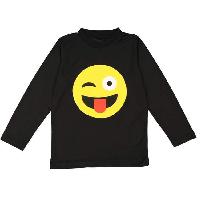 Face with Tongue Emoji T-Shirt Costume By Dress Up America