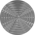 thumbnail image 1 of Ahgly Company Tapis Rond Lavable en Machine Intérieur Transitionnel Gris Foncé, 3 Pieds Rond, 1 of 7