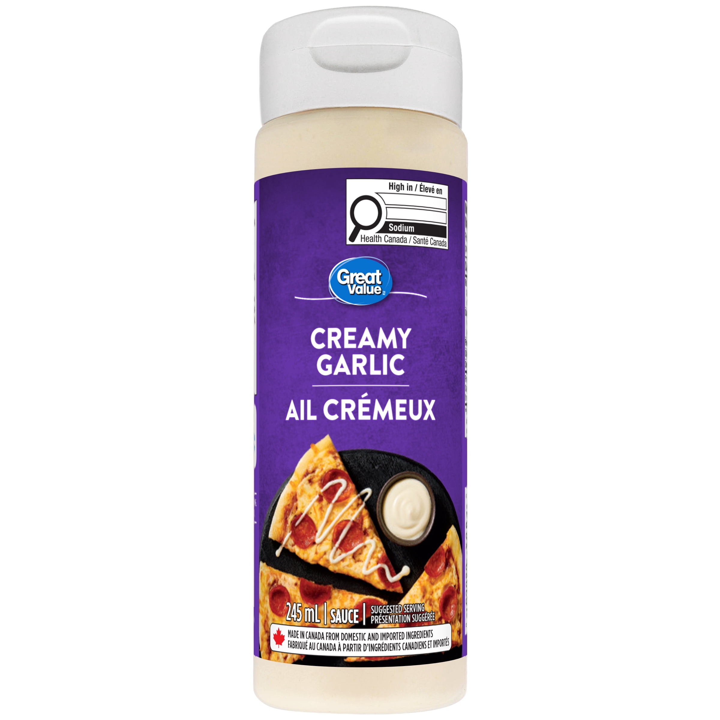 Great Value Creamy Garlic Sauce