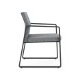 thumbnail image 4 of Gansett Reception Waiting Room Healthcare Guest Chair / Charcoal Steel / Gray, 4 of 7