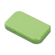 EARKITY Pill Box, Pill Organizer, Medicine Pill Case, Travel Pill Organizer, Portable Daily Pill Box for Purse Pocket, Easy to Open 6 Compartments Pill Box for Medicine, Vitamin, Tablet, Supplement