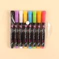 thumbnail image 4 of Colorful Liquid Chalk Pen for Erasable Light Boards Highlighter for LED Blackboards 50ml Water Soluble Marker for Projects and Signage, 4 of 6