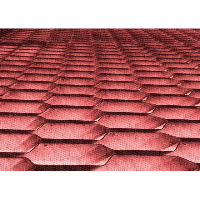 Ahgly Company Machine Washable Indoor Rectangle Transitional Cranberry Red Area Rugs, 7' x 10'