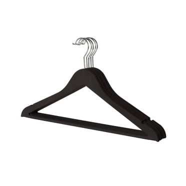 neatfreak! Soft Touch Non-Slip Suit Hanger, 5-pack