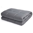 thumbnail image 3 of Gymax 7lbs Weighted Blankets Twin Size Cotton w/ Glass Beads, 3 of 10