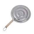 thumbnail image 4 of Pots and Pans,Wooden Handle Heat Insulation Pads Heat Diffuser Scald Hot Pot Trivet Mats for Cook Pan Hot Glass Cookware 21Cm,Trivets for Hot Pots and Pans,Glass Pots for Cooking, 4 of 9