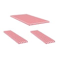 thumbnail image 1 of Picnic Tables for Outdoors Outdoor Courtyard Waterproof Table Cover Three Piece Picnic Table Cloth Back Flannel Elastic Table Cover Picnic Table Cover, 1 of 5