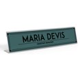 thumbnail image 1 of Printtoo Personalized Desk Name Plate Pretty Classic Custom Acrylic Office Desk Name Plate Accessory 2x8 Inches, 1 of 5