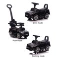 thumbnail image 4 of VOLTZ TOYS Licensed BMW M5 4-in-1 Push Car for Toddlers, Foot-to-Floor Ride-On Baby Walker with Removable Push Bar, Manual Glide Sliding Toy with Leather Seat & Rocking Rails, Black, 4 of 6