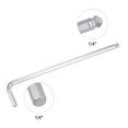 thumbnail image 3 of Unique Bargains 1/4' Ball End Hex Key Wrench, L Shaped Long Arm 40Cr Repairing Tool, SAE 2 Pack, 3 of 5