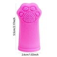 thumbnail image 2 of Pet Care Finger Toothbrush Soft For Dogs Cats Easy To Use Teeth Cleaning Tool Plaque Remover Grooming For Small Medium Large, 2 of 6