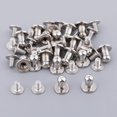 thumbnail image 2 of Abbracc 20pcs round head mini Screw Rivets fastener leather craft stud button, 2 of 8
