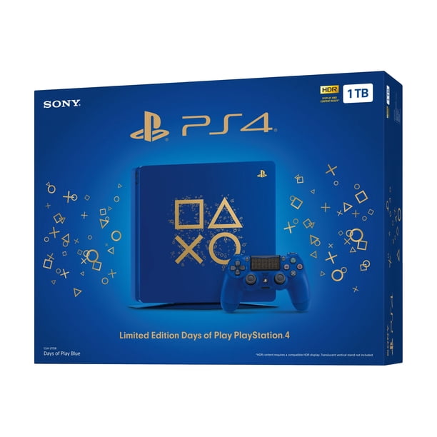 Nintendo Switch PS4 Days of Play Limited Edition 1TB Sony PlayStation 4 - Limited Edition Days of Play - game console