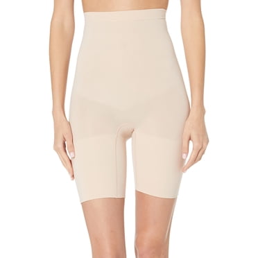 SPANX Gaine pour Femmes Contrôle du Ventre Taille Haute Power Short (Tailles Régulières et Plus) Doux Nude SM
