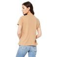 thumbnail image 2 of BELLA+CANVAS 6400 - T-Shirt en Jersey à Manches Courtes Décontracté, TG, Sand Dune, 2 of 3