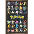 thumbnail image 1 of Pokémon - All Time Favorites Wall Poster, 14.725" x 22.375" Framed, 1 of 4