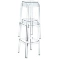 thumbnail image 4 of Compamia Fox 26" Polycarbonate Patio Counter Stool in Glossy White, 4 of 4