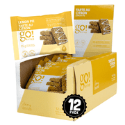 12 Bars Bundle , Jimmy Sevigny Crispy Snack Bars, Lemon Pie Flavor, 15g protein per bar, low sugar