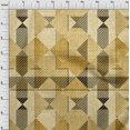 thumbnail image 4 of oneOone Rayon Lime Green Fabric Check Craft Projects Decor Fabric Printed By The Yard 56 Inch Wide, 4 of 4