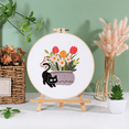 thumbnail image 3 of 5 Sets Embroidery Kit for Beginners Adults , Hand Embroidery Kit Embroidery Kit for Beginners, 3 of 10