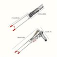 thumbnail image 3 of Vacemry Automatic Fishing Rod Holder, High Sensitivity Dual Spring Mechanism Rod Holder for Catfish Bass Trout, Smart Spring System Fishing Rod Stand with Ground Plug for Bank Shore Boat Fishing, 3 of 8