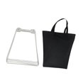 thumbnail image 4 of jinwen Support de Refroidissement Pliable Support Pliable pour Glacière de Réfrigérateur pour Randonnée Cuisine BBQ Argent, 4 of 9
