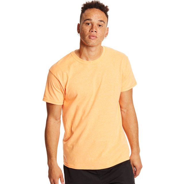Hanes T-Shirt à Manches Courtes Col Rond X-Temp pour Hommes Lot de 2, 3TG