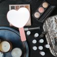 thumbnail image 2 of MIANGASTORE Heart-shaped Mirror Travel Handheld Mirror Small Mirror Cosmetic Hand Mirror, 2 of 9