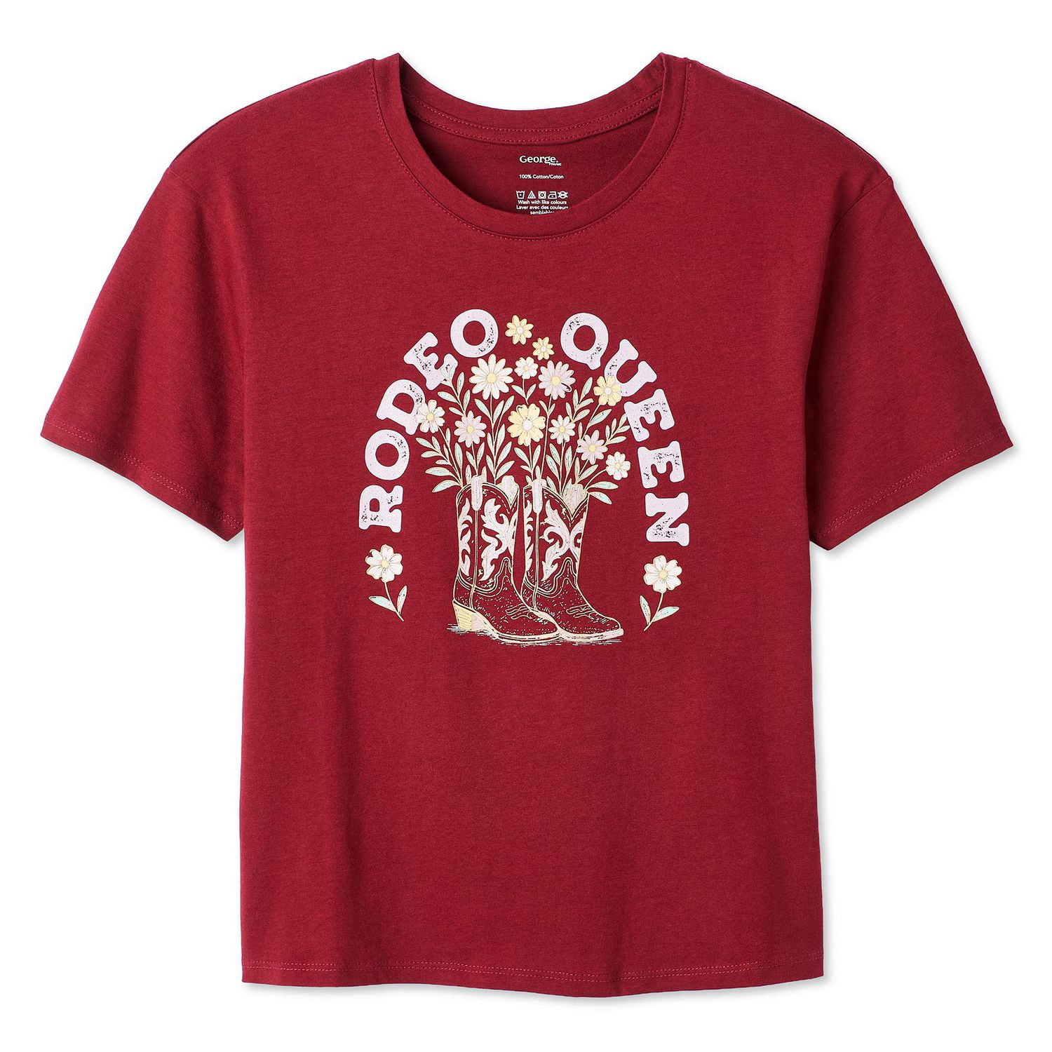 George Girls' Graphic T-Shirt