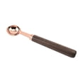 thumbnail image 3 of Feltree Measuring Spoons with Wooden Handle Food Grade Polished Surfaces Reusable Measuring Spoons Cooking Tool Measuring Spoons Rose, 3 of 7
