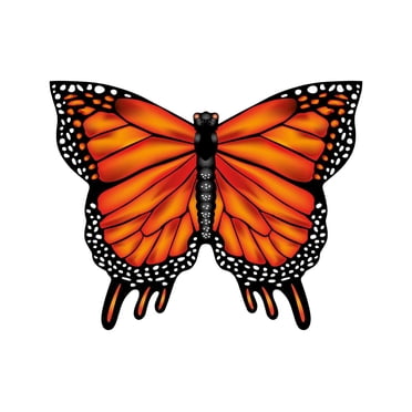 X Kites Butterfly 28 Inch Poly Kite - Amber