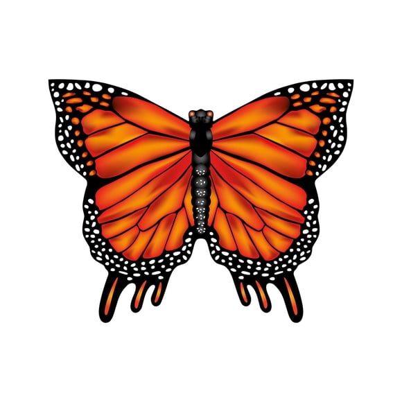 Cerf-volant en poly X Kites Butterfly de 28 pouces - Amber