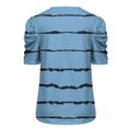 thumbnail image 4 of Birdeem Blouses pour Femmes Mode Décontractée Manches Courtes T-Shirt Ample Blouse Tops, 4 of 12