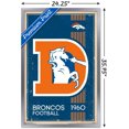 thumbnail image 3 of NFL Denver Broncos - Retro Logo 14 Wall Poster, 22.375" x 34", 3 of 5