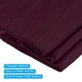 thumbnail image 3 of Unique Bargains 14'x5' Stretch Chair Sashes Bows Chair Bands Sashes with Buckle Slider Maroon 10 Pack, 3 of 5