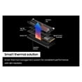 thumbnail image 4 of SAMSUNG 990 PRO with Heatsink Series - 1TB PCIe Gen4. X4 NVMe 2.0c - M.2 Internal SSD (MZ-V9P1T0CW), 4 of 7