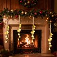 thumbnail image 3 of Fridja Sales Christmas Rope Trumpet Shabby Style Metal Hanging Cow Decoration, 3 of 5
