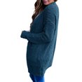 thumbnail image 4 of Cardigans Courts pour Femmes Dames Unis à devant Ouvert Doux Épais avec Poches Manteau à Manches Longues Vêtement d'Extérieur Cardigan en Liquidation, 4 of 7