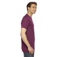 thumbnail image 3 of American Apparel - Triblend Track Tee, XS, Tri-Cranberry, 3 of 3