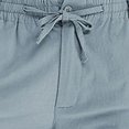 thumbnail image 4 of Men's Business Loose Large Size Elastic Waist Cotton All-match Solid Color, 4 of 8