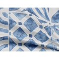 thumbnail image 5 of oneOone Rayon Dusty Blue Fabric Floral Craft Projects Decor Fabric Printed By The Yard 56 Inch Wide, 5 of 5